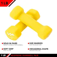 Neoprene Dumbbell, 1 lbs (Pair) - Image 3