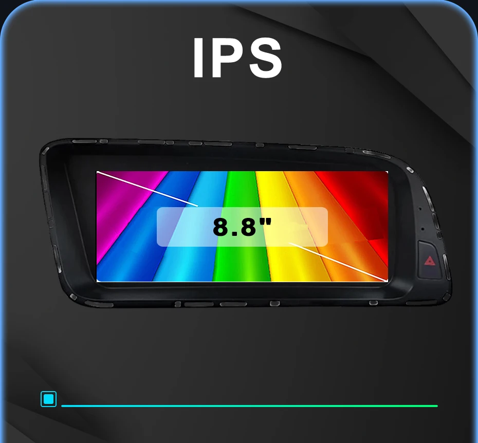 8,8 ''Wireless Carplay Android Auto Linux Auto Radio Multimedia Bildschirm Stereo Für Audi Q5 2009-2016 intelligente system navigation – Detail 6