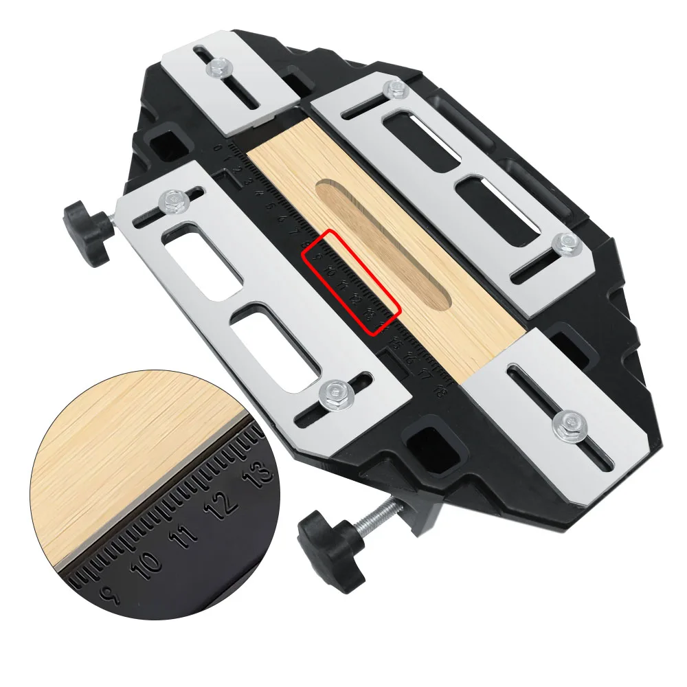 DoorHingeTemplateHoleGuideJigWoodworkingHoleOpenerPositioning