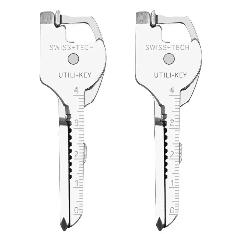 Enhanced Multi-Function Folding Tool Keychain