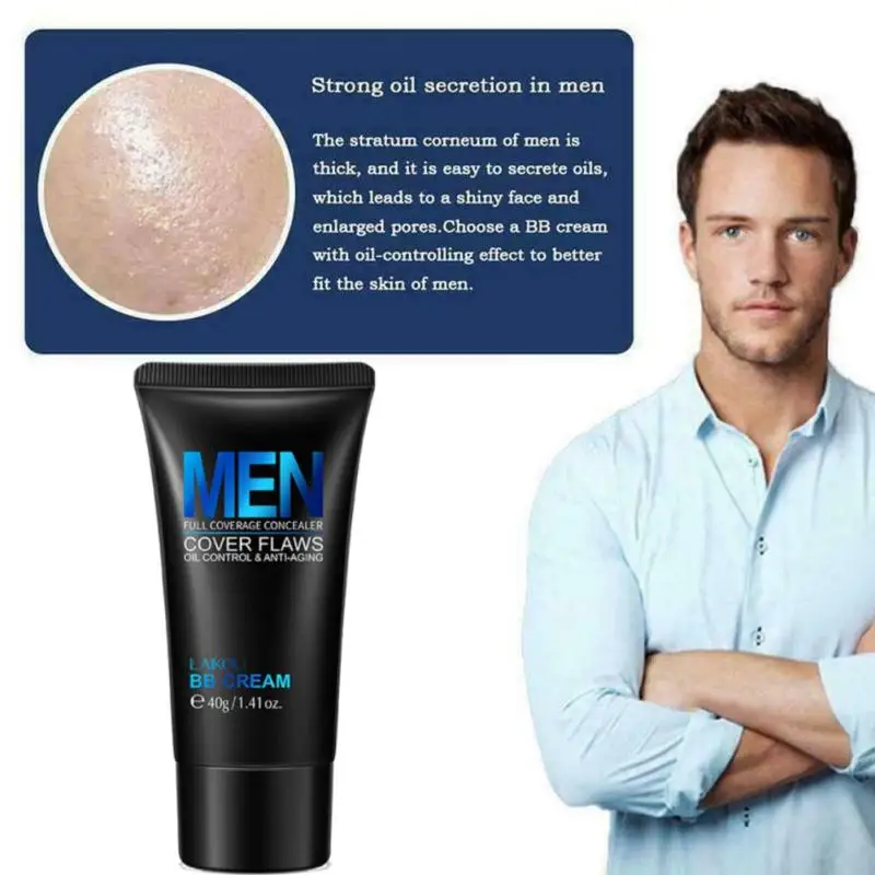 BB Cream Face Cream Men's Whitening Oil-control Concealer For Skin