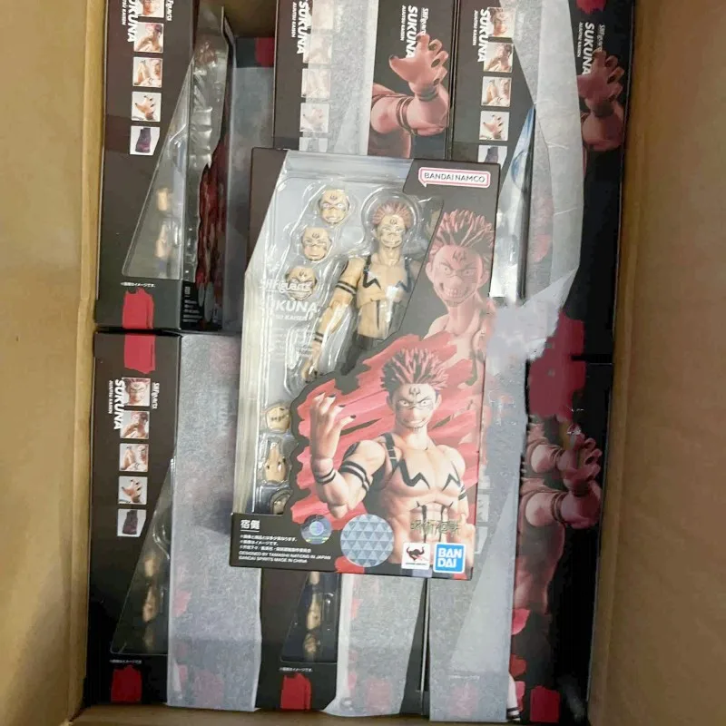 

Hot Bandai Original Shfiguarts Jujutsu Kaisen Figure Gojo Satoru Itadori Yuji Fushiguro Megumi Kugisaki Nobara Anime Toys Models