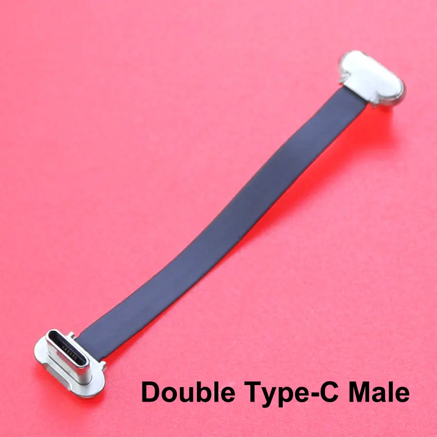 Micro-USB-Typ-C-Stecker fpc 2-polig 3-polig mit Widerstand r1 weiches Flach kabel Stecker Ladekabel Schnell ladekabel Verlängerung für Telefon – Detail 6