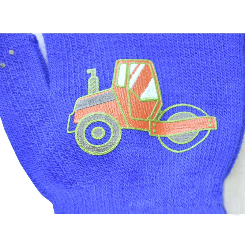 Winter Gloves Baby Mittens Children's Winter Warm Knitted Gloves Warm Gloves Infant Baby Mittens Children Toddler Kids Full Finger Mittens 5-11 Years