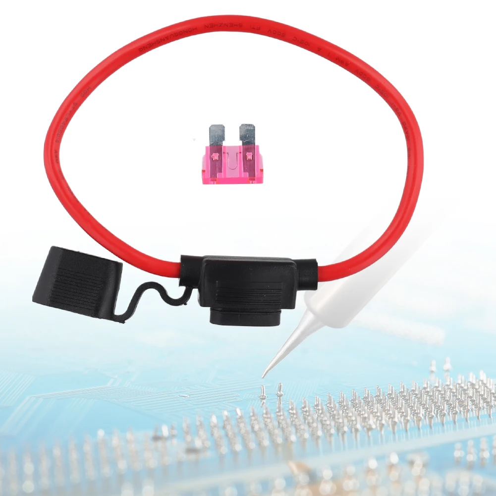 10 Gauge Fuse Holder 5/20/30/40/50 A ATC Blade Fuses Waterproof 10 AWG Inline Fuse Holder Car Truck Boat Motorcycle
