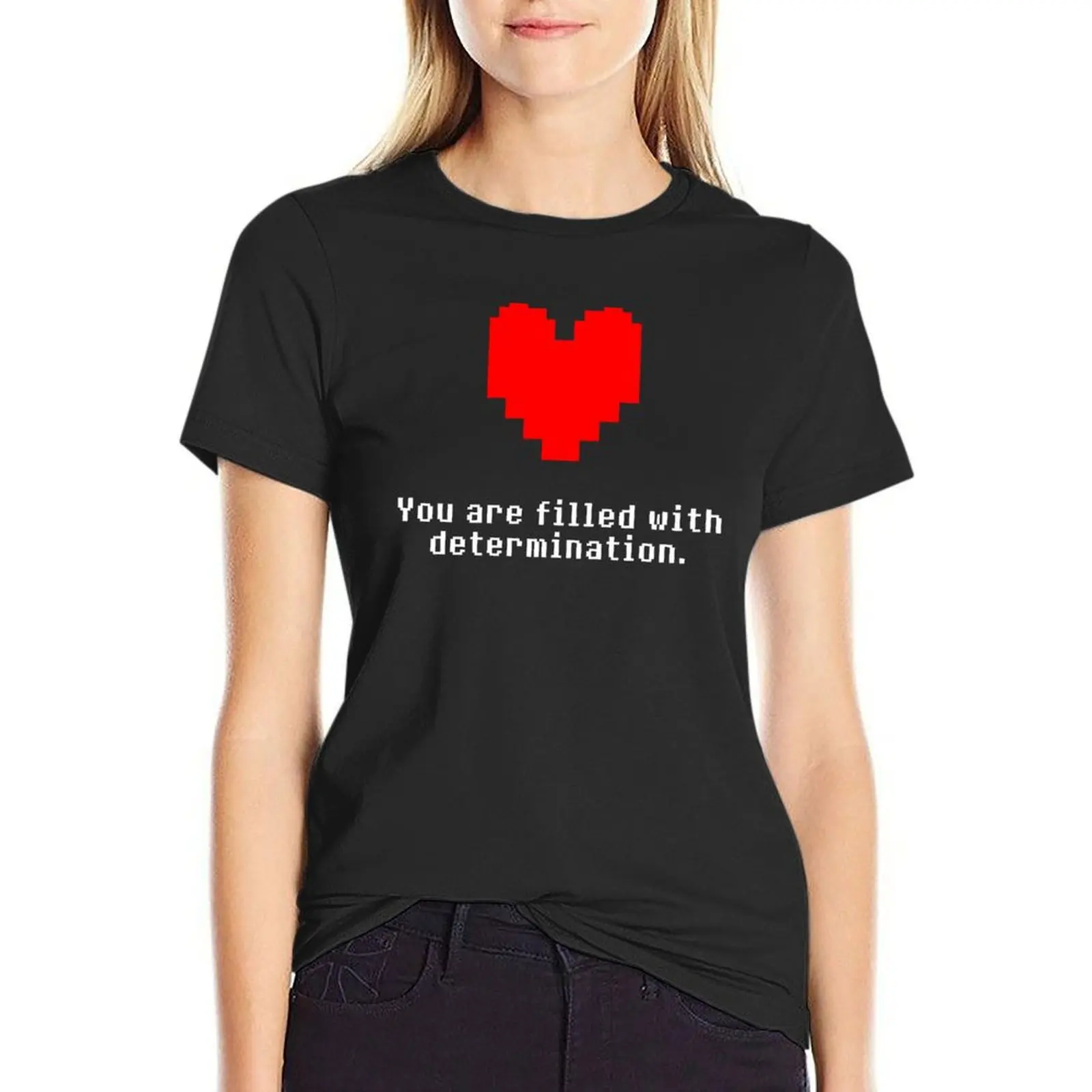 

Undertale III T-Shirt tees cute tops anime clothes Women tops
