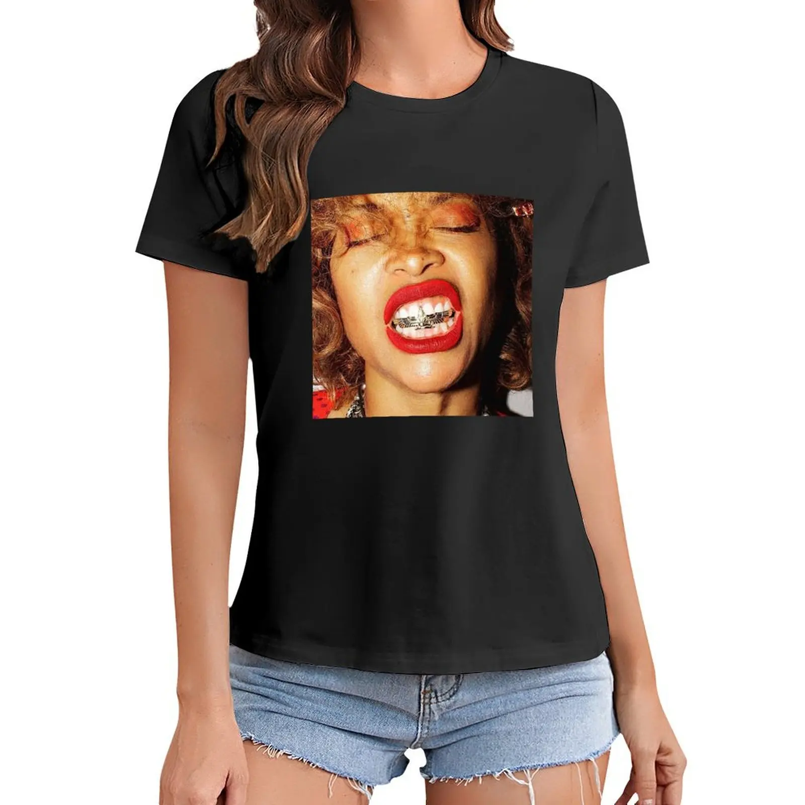 

BADUZILLA T-Shirt plus sizes new edition cute tops t shirt Women