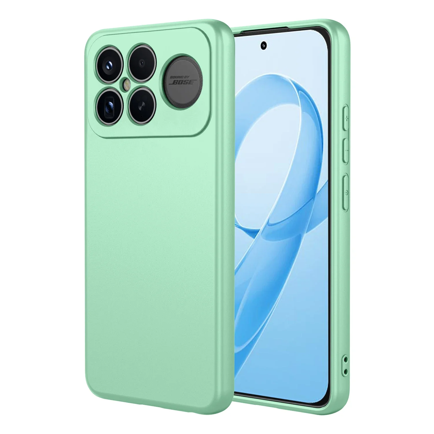 Colorful Flexible Liquid Silicone Protective Phone Case