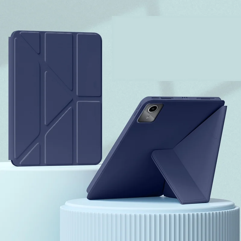 Lenovo Idea Tab 11 Soft Back Cover with Multi-Angle Fold Stand