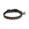 New Cat Dogs Collars Halloween Costume Cat Dog Collar Popular Pet Accessories Pumpkin Skull Cat Collar Spider Funny Dog Collar 6