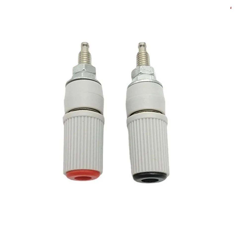2PCS/1pairs M5 * 48mm kupfer terminal 5mm 30A hohe strom 4mm bananen buchse verdrahtung terminal erdung post stecker. – Detail 5