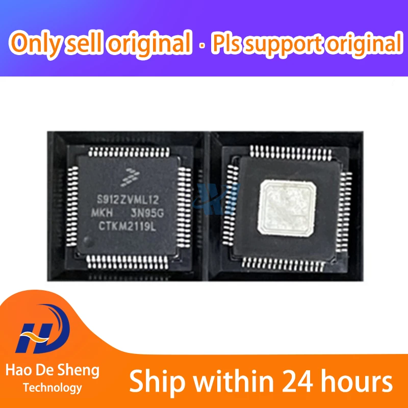 

1PCS/LOT S912ZVML12F3MKH S912ZVML12 LQFP-64 New original in stock