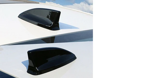 Auto Carbon Faser Muster Antenne Shark Fin Abdeckung Trim Auto Dach  Dekorative Antenne Antenne Zubehör für Honda Civic. 2022 - AliExpress