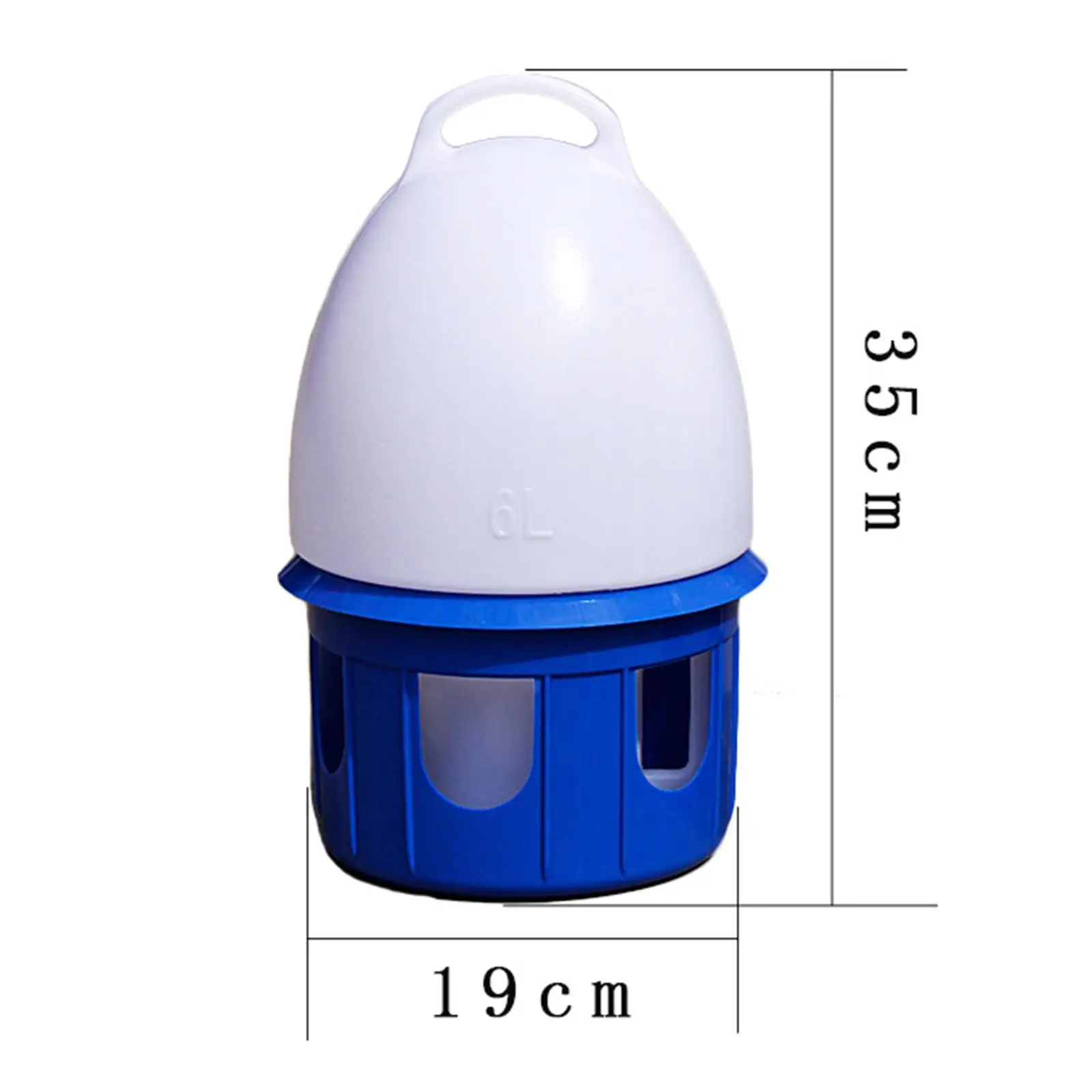 Bird Water Drinker Large Capacity Automatic Bird Water Dispenser Drinker Water Bottle Cage Accessories Feeding Pigeon Waterer for Dove Duck