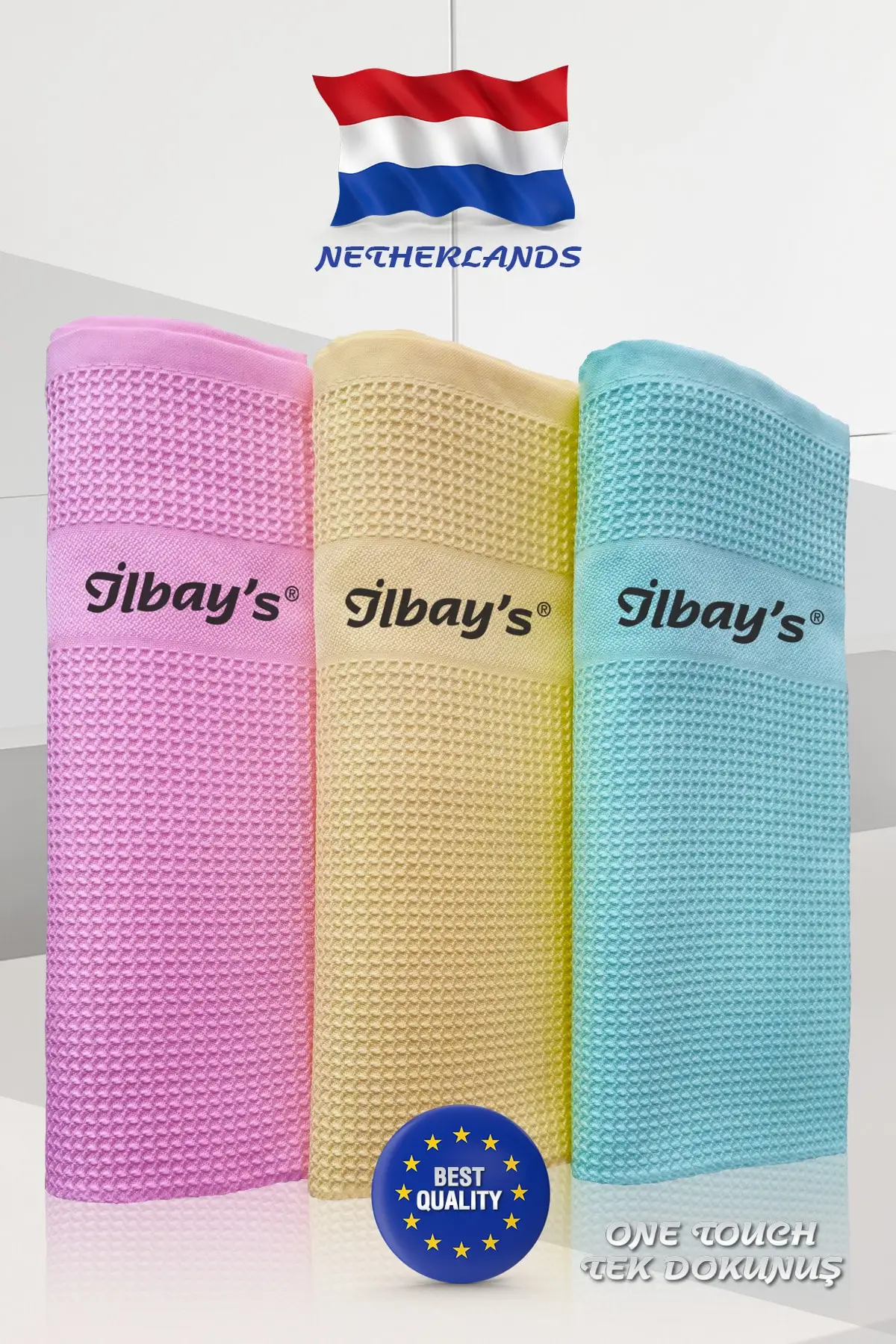 

Microfiber Cleaning Cloth Towel Original Triple Cleaning Cloth 40 X 60 Cm Imported Product