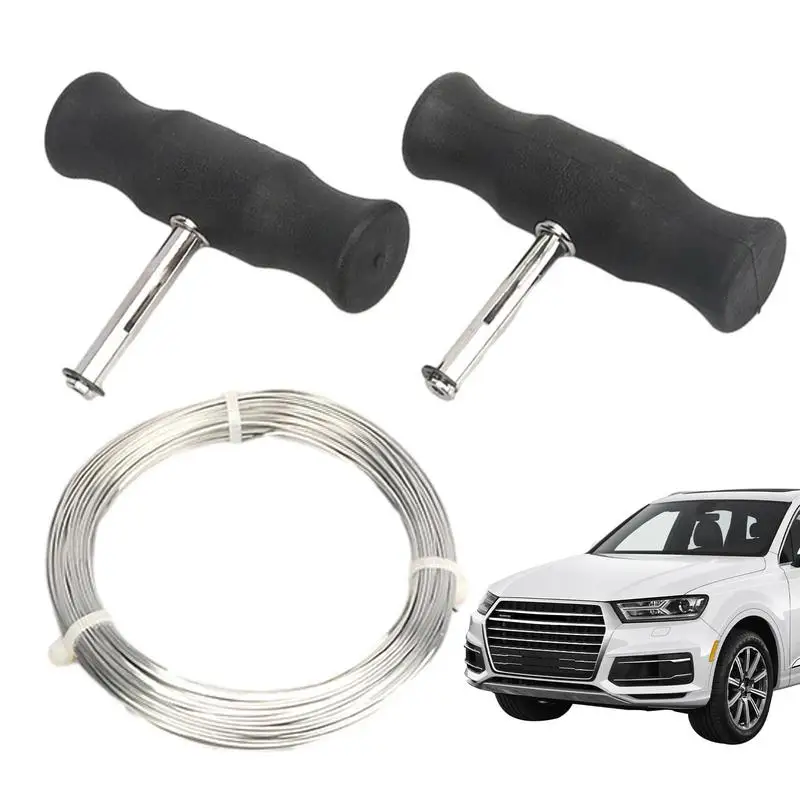 

Auto Wind Glass Remover Set Quality Compact Durable Car Glass Universal Broach Non Slip with Steel Wire Wind Glass Auto tools