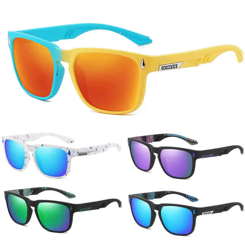 Lunettes de Soleil Polarisees GEUSSKISR Homme Femme - Protection UV pour Pêche et Sports Nautiques