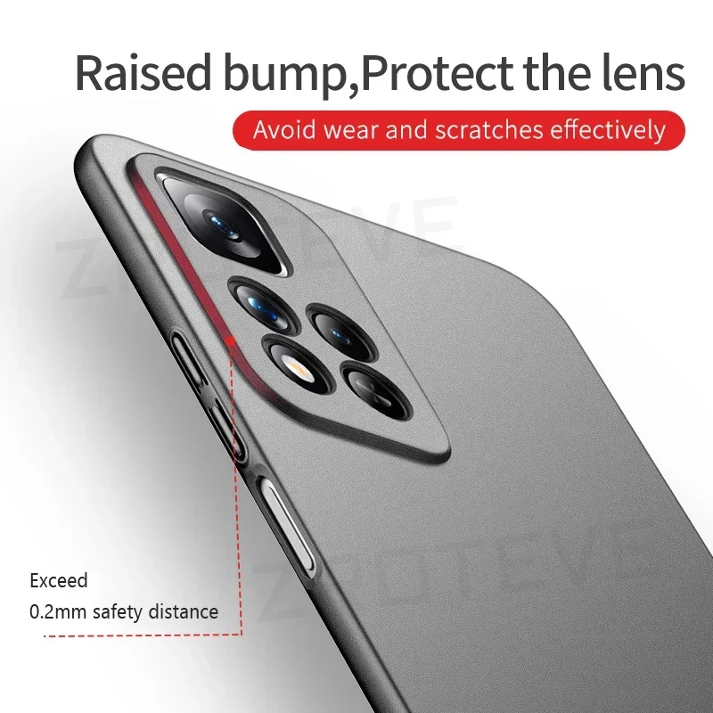 ZROTEVE Slim Frosted Hard PC Protective Phone Cover
