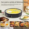 Houselin 12" Griddle & Crepe Maker, Non-Stick Electric Crepe Pan Batter Spreader & Recipe Guide- Dual Use for Eggs Pancakes 2