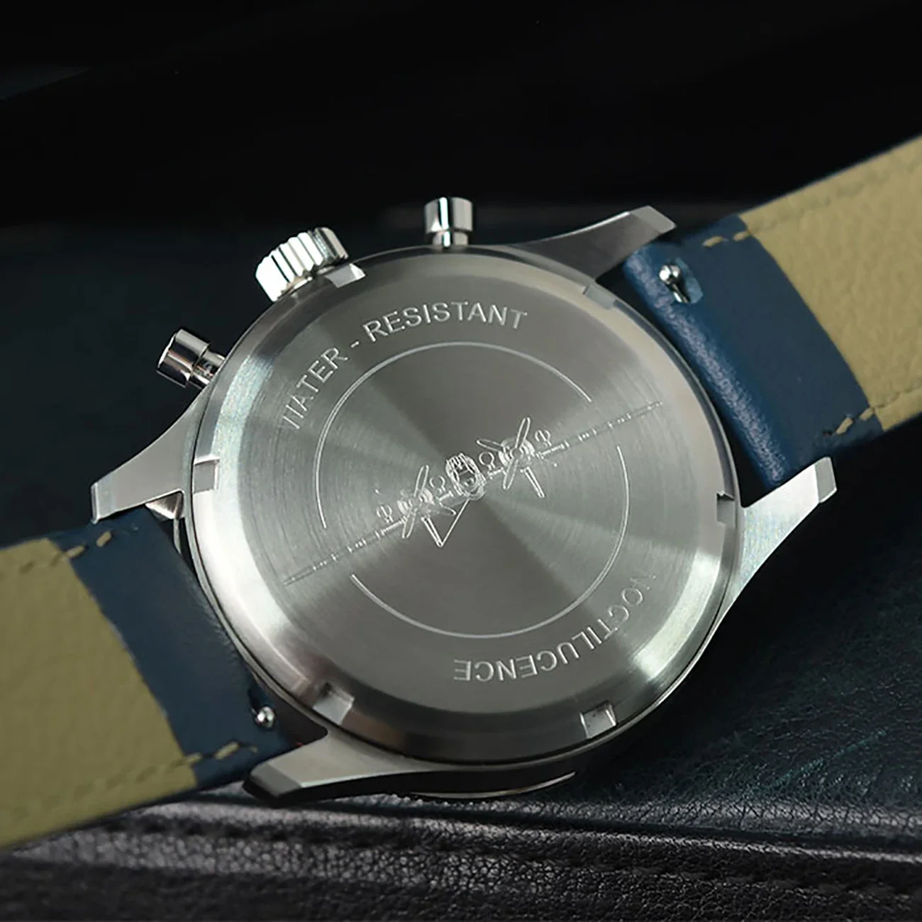 Hruodland F019 Watch For Men Retro VK64 AC Chronograph Quartz