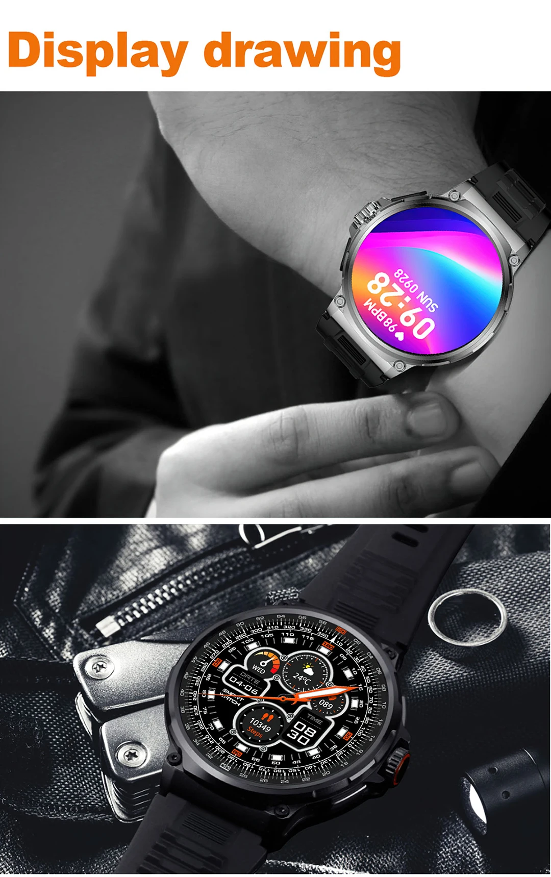 COLMI V69 Smartwatch Bluetooth Calls & Fitness Tracker