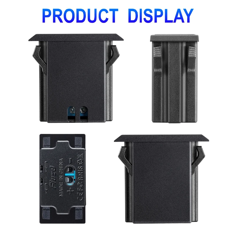 12V 자동차용 USB 소켓 아울렛 기술 보안 고속 충전 범용 신뢰성 높은 USB 포트 12V/24V 보트 RV 오토바이용