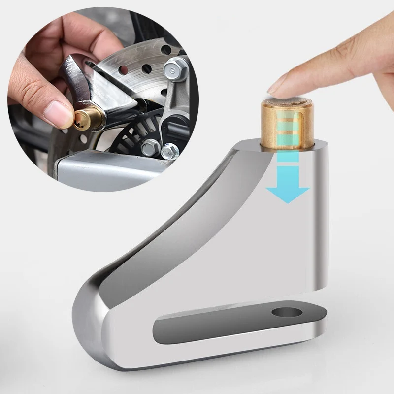 UniversalMotorcycleAntitheftBrakeDiscDiskLockSteelPortable