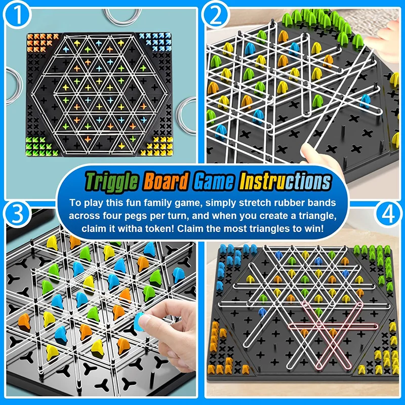 Board Game Board Game Toy Chain Chess Desktop Games Family Gathering Interactive Games