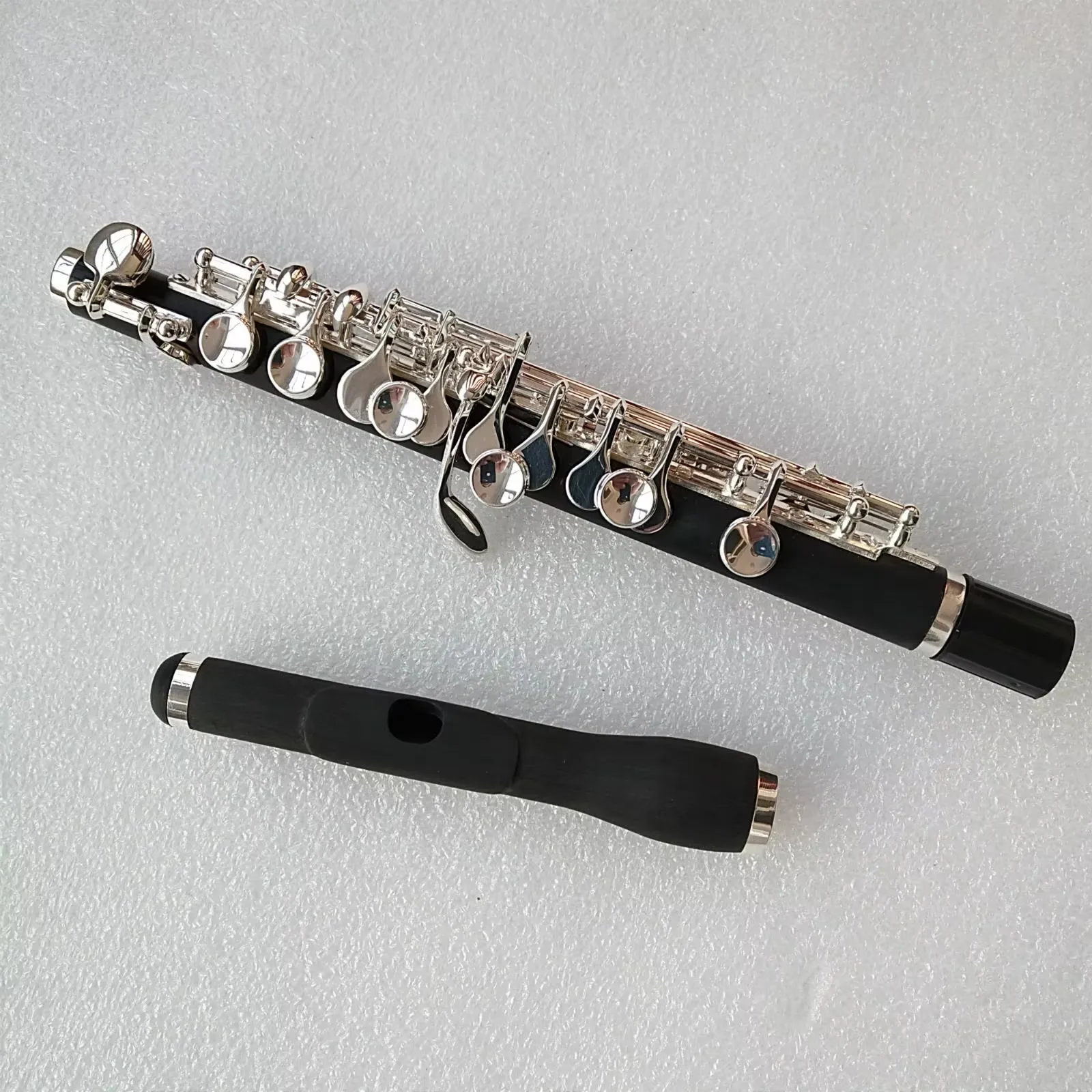 Piccolo C Key, Silver Plated Mixed Wood, Nice Sound, Advanced