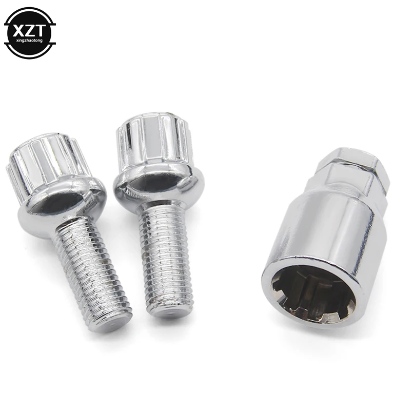 CarWheelAntitheftSafetyAlloySteelNut41StandardLockingLug