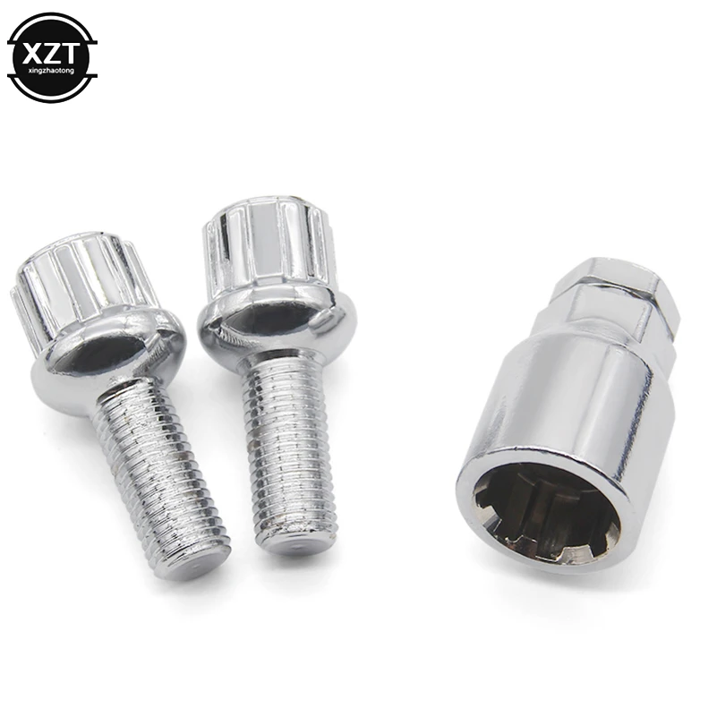 Car Wheel Anti theft Safety Alloy Steel Nut 4+1 Standard Locking Lug
