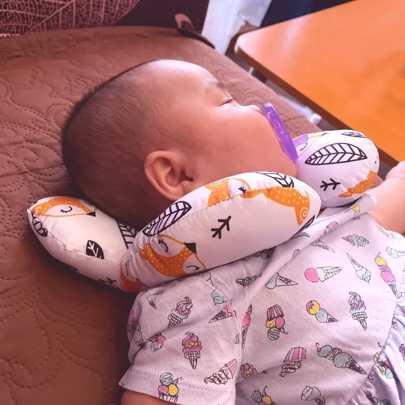 0-3 lata nowy poduszka dla dziecka ochronny fotelik podróż samochodem wsparcie szyi i głowy poduszki noworodek dzieci w kształcie zagłówek poduszka malucha