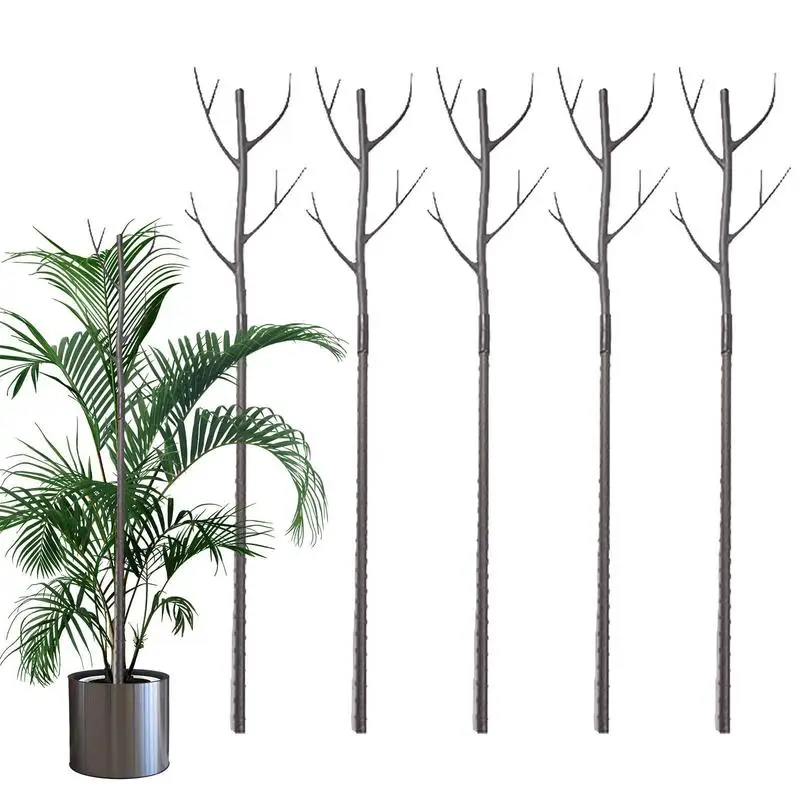 

Стойки для поддержки растений, имитация ветвей дерева, стойка для растений, зеленые цветочные палочки, палочки для садовых цветов, разрезные стойки для растений