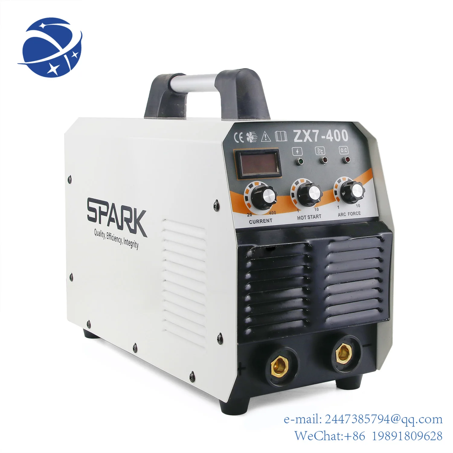 

Yun Yi High quality white zx7-400 welder 400 amp 500 one phase portable mma inverter arc welding machine