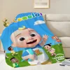 Cartoon Baby C-CoComelonSs Blanket Skin friendly comfort warm soft plush blanket suitable sofa living room office bedroom 1