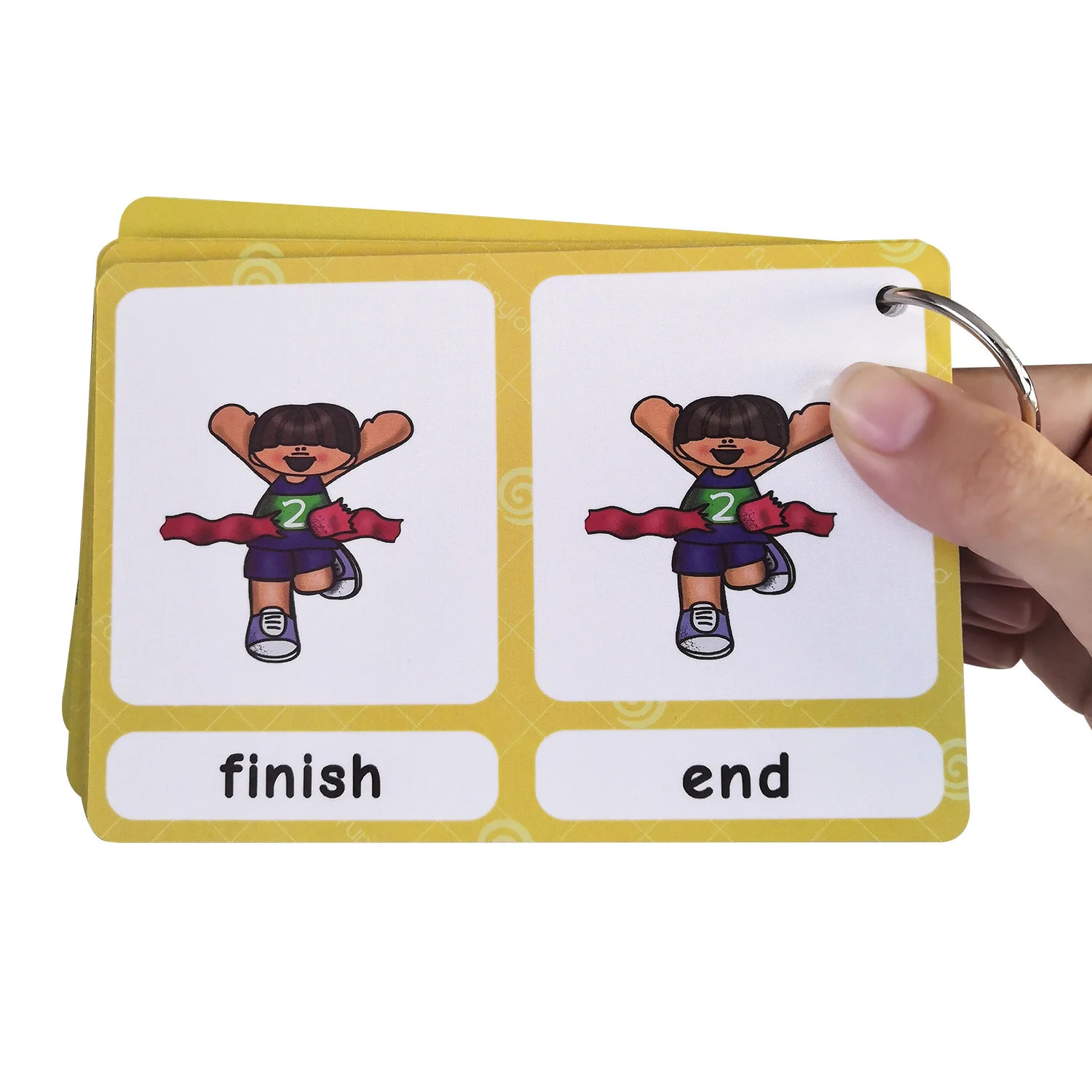 120 Groups Opposites Synonyms English Flashcards Word Card Games for Kids Baby Learning Educational Toys For Children Montessori 6