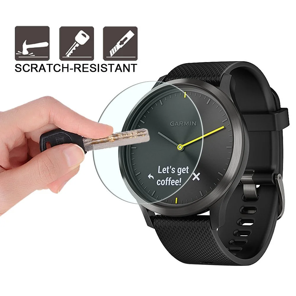 Premium Universal Tempered Glass Smart Watch Screen Protector