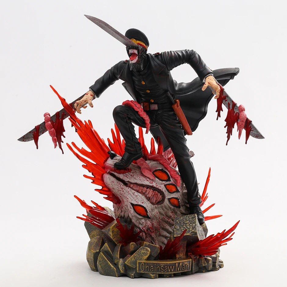 

ZaoHua Studio Chainsaw Man Samurai Sword Anime Figure PVC Toy Model Doll Collection Gift
