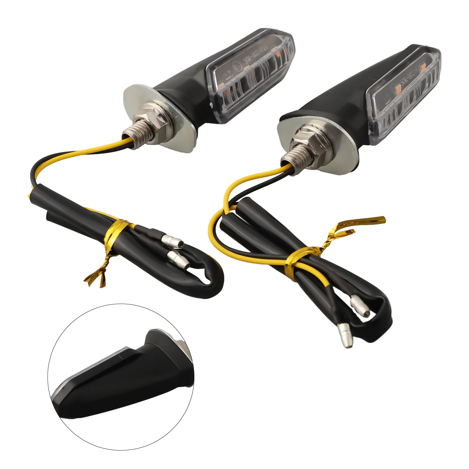

Motorcycle Replacement Accessories Motorcycle Turn Signal Light LED Clear LED ABS Plastic Housing Most Dirt Bike