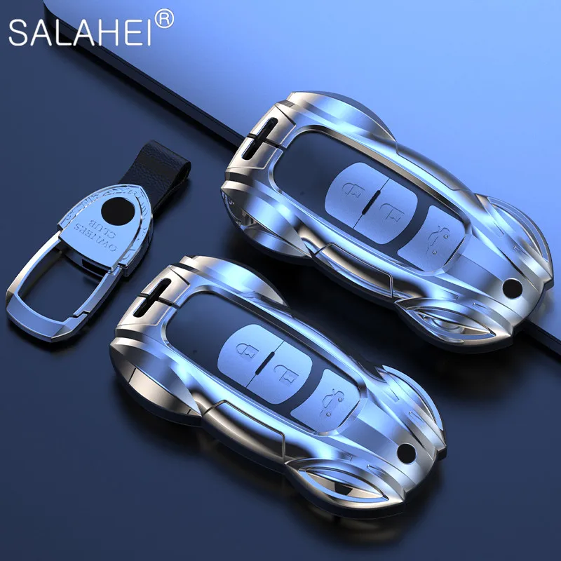 

Car Key Case Cover Protection Shell For Mazda 2 3 5 6 Demio CX-3 CX4 CX5 CX7 CX8 CX9 MX5 Axela Atenza 2015-2019 Auto Accessories