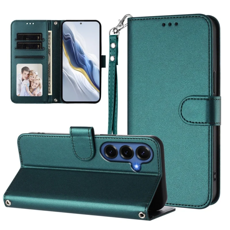 Magnetic Leather Wallet Stand Cover - Premium Flip Case