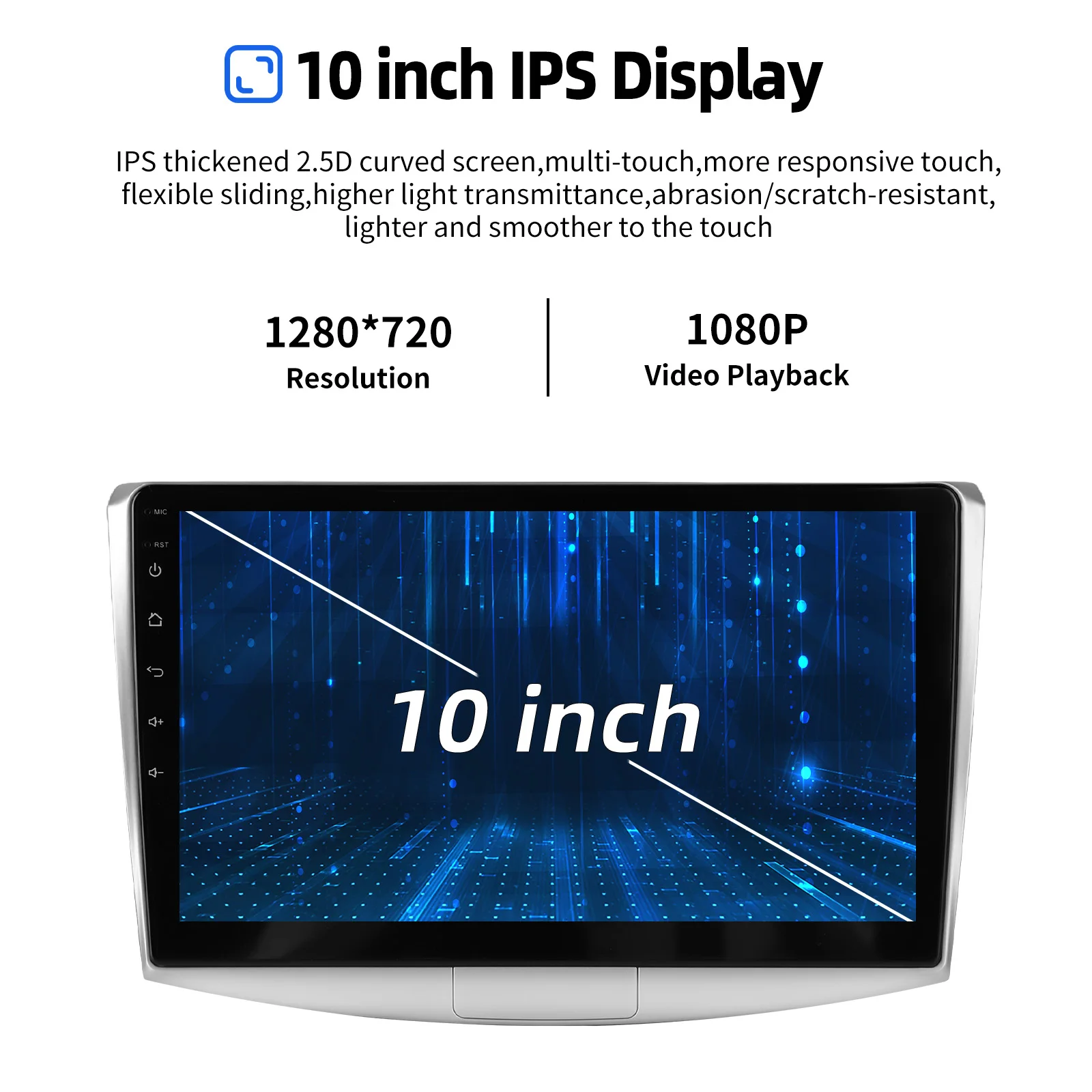ESSGOO 10"Android 15 4+64G For VW Passat B6 B7 CC Magotan 2010-15 Car Stereo Wireless Carplay GPS Navi Bluetooth RDS WIFI Radio