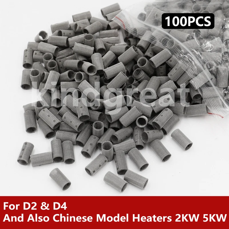 

100PCS/Lot For Eberspacher Airtronic D2 D4 D4S Glow Plug Screen 252069100102 2KW 5KW Diesel Air Heater Burner Strainers