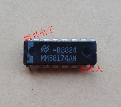 

Бесплатная доставка MM58174AN IC DIP-16 10 шт.