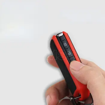 Custodia portachiavi in pelle scamosciata Tpu per Mazda 3 Axela CX4 CX5 CX 5 CX8 CX9 CX30 MX30 MX5 Miata 2019 2020 2021 accessori protettivi - Custodia portachiavi in pelle scamosciata Tpu per Mazda 3 Axela CX4 CX5 CX 5 CX8