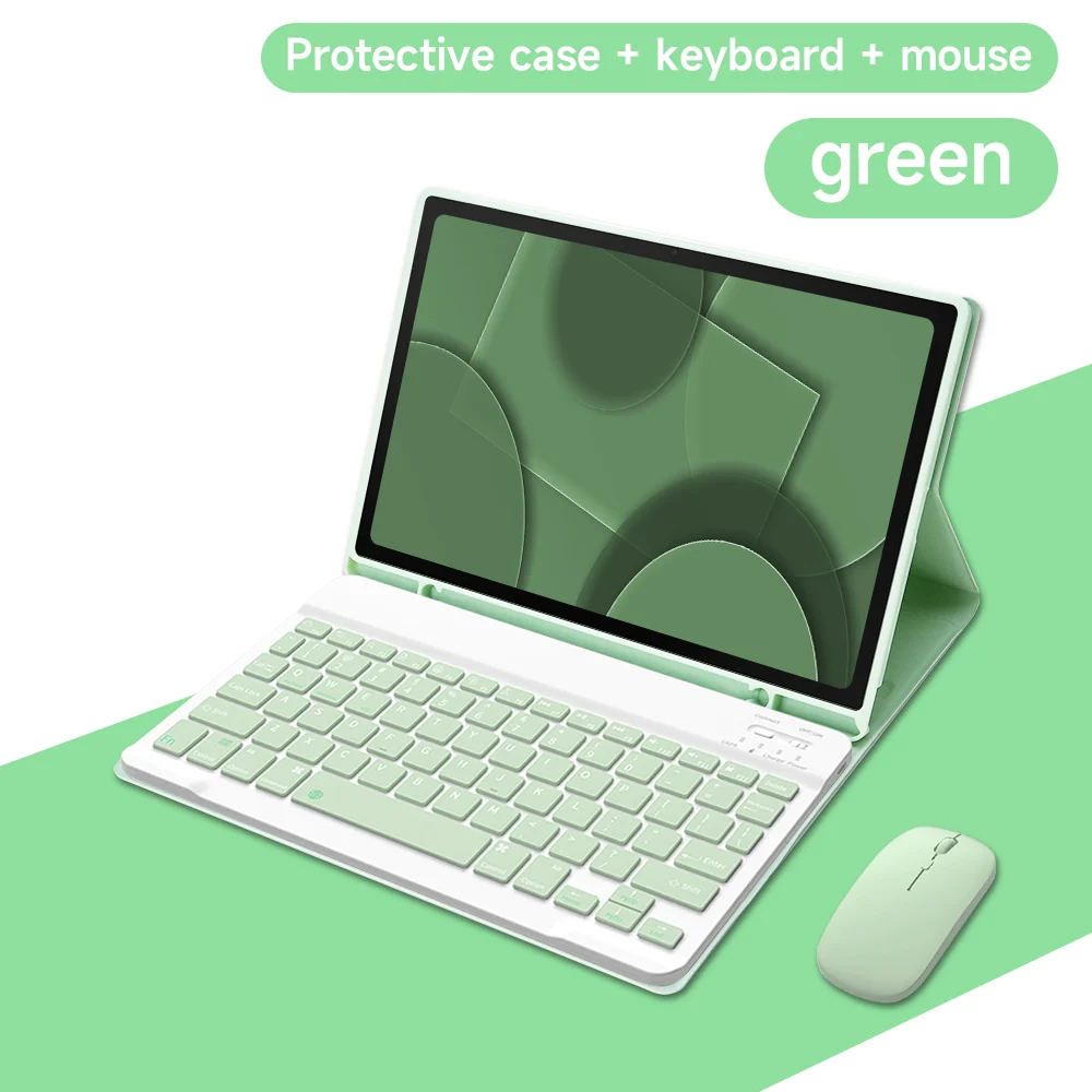 Universal Tablet Case with Bluetooth Keyboard and Mouse