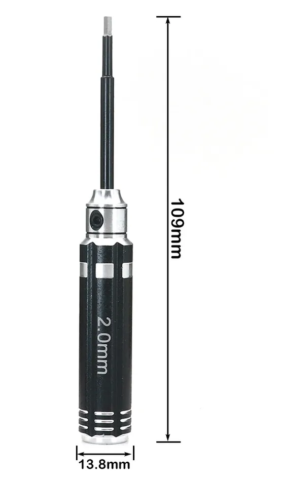 Mini RC Hex Screwdriver Set - 7PC Tool Kit For 1/18 1/24 Scale Crawler Cars TRX4M SCX24