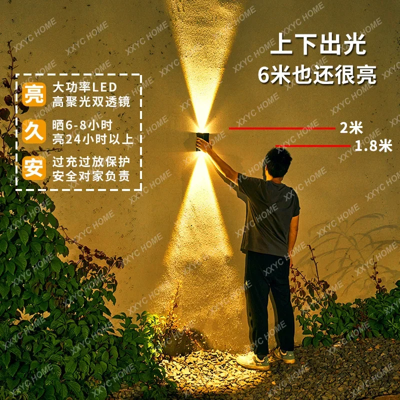 outdoor light waterproof wall washing outdoor spotlight courtyard garden villa balcony wall decoration atmosphere light
