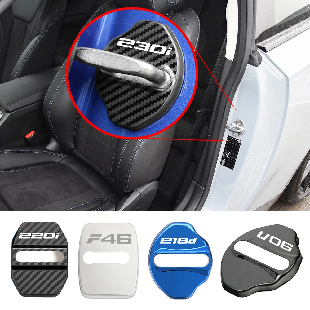 Cubiertas De Cerradura De Puerta Estilo M Performance Para BMW M2 M3 M4 M5 | 4 Piezas Metálicas, Bimmer Essentials