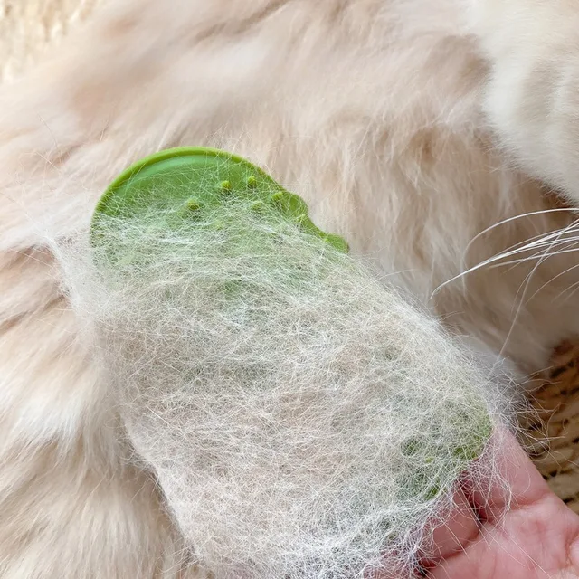 Pet Cat Hair Removal Massage Comb Cats Scratching Rubbing Brush kitten Grooming Self Cleaning Wall Corner Cat Scratcher Combs 2